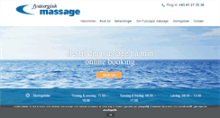 Desktop Screenshot of kirstenscharla-massage.dk